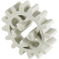 Lego ozubené kolo 16 zubů, světle šedá (401902, 4107176)